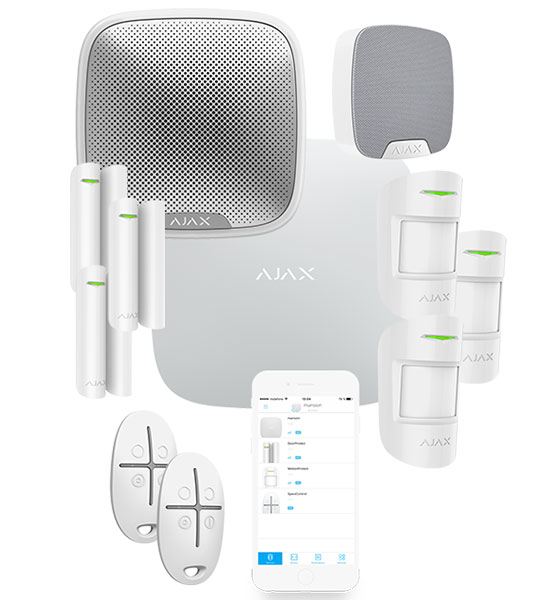 Ajax alarm set 4